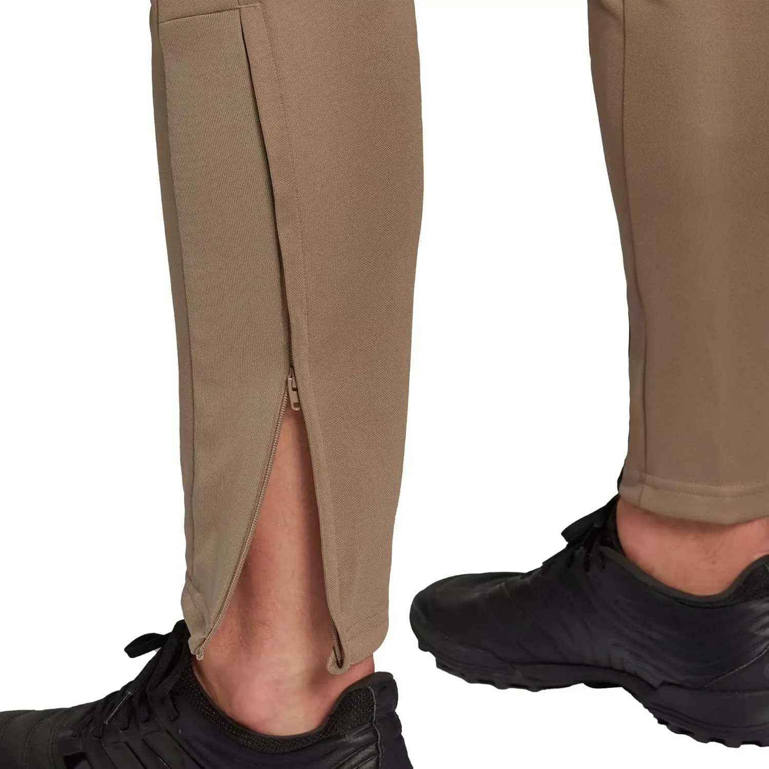 adidas Men's Tiro Disrupted 3-Stripes Pants, Gradient Pants, Chalky Brown/Black