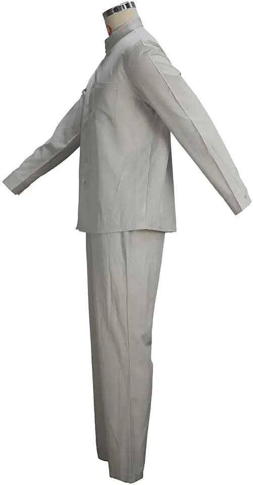 BDAILKA Men's 2 Piece Linen Sets Button Down Shirt Long Sleeve Casual Drawstring Waist Pants Set Tracksuit