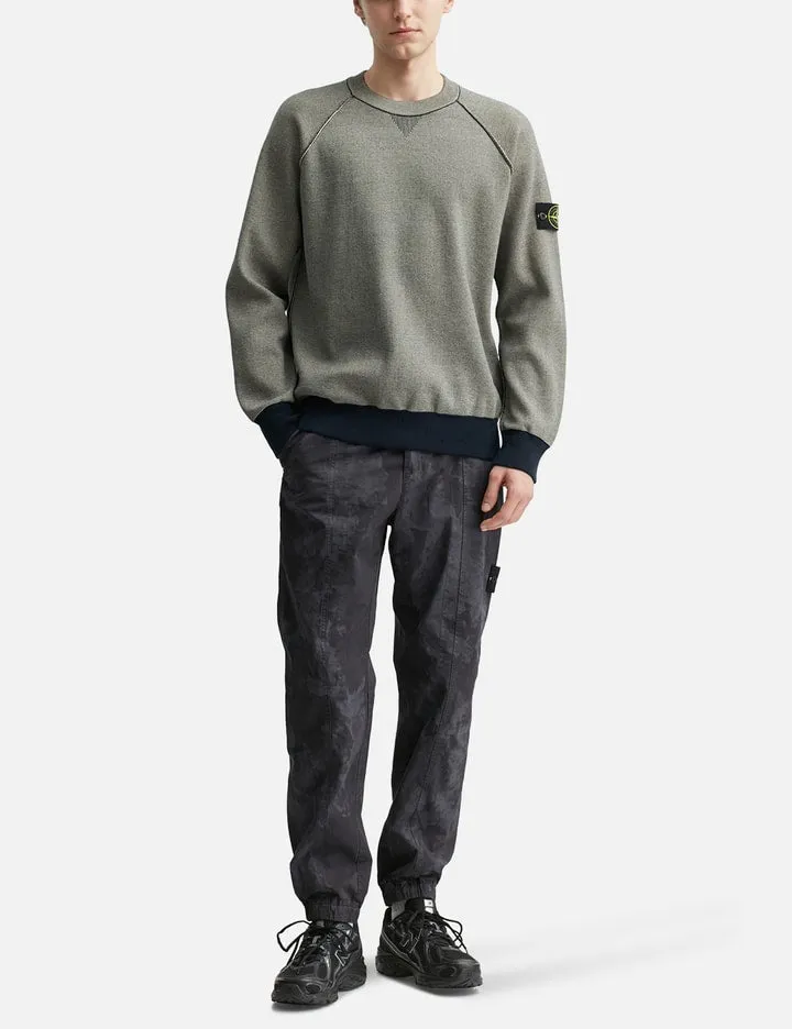 Bi-Color Knit Sweater