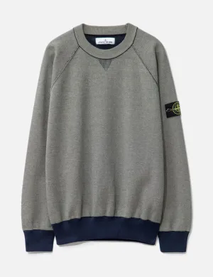 Bi-Color Knit Sweater