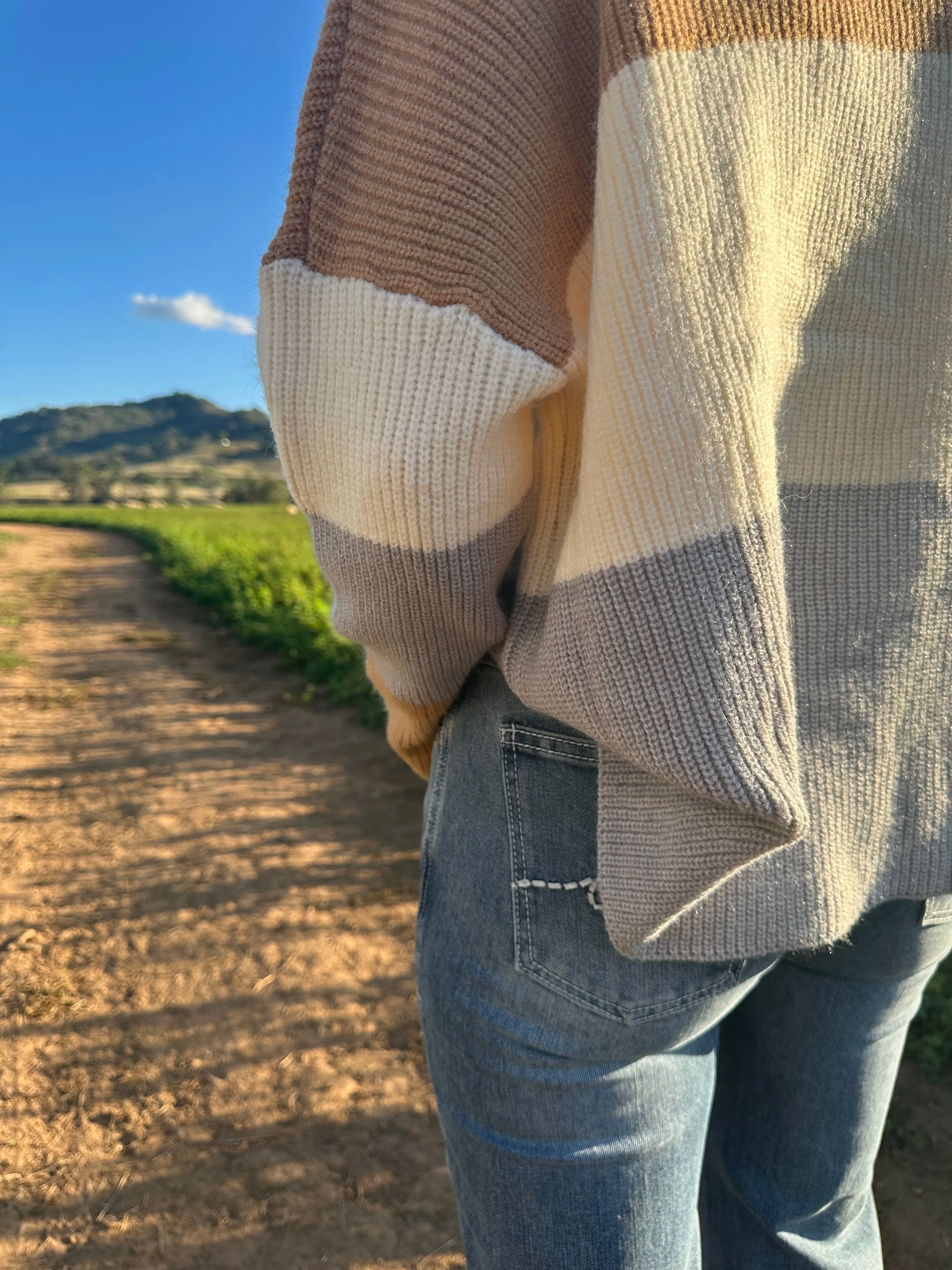Block Sweater - Autumn