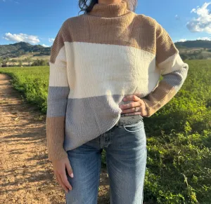 Block Sweater - Autumn