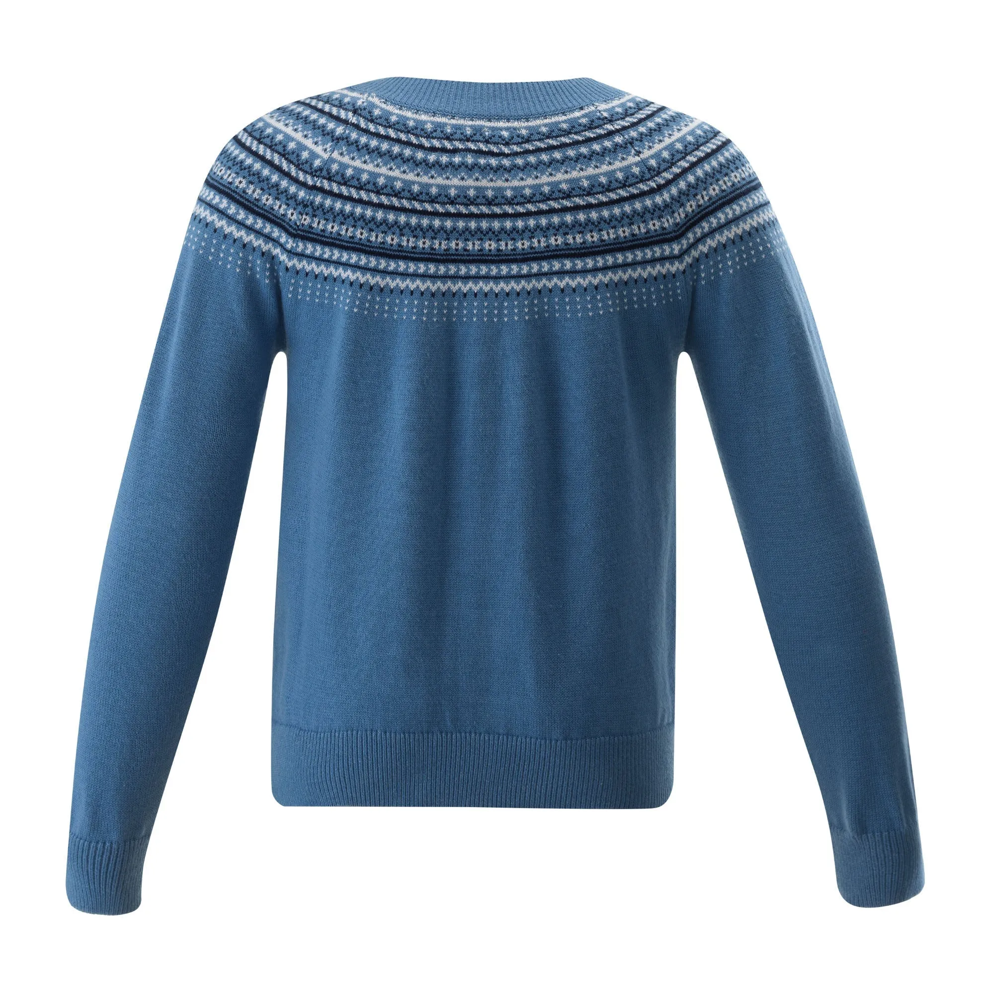 Blue Fairisle Sweater