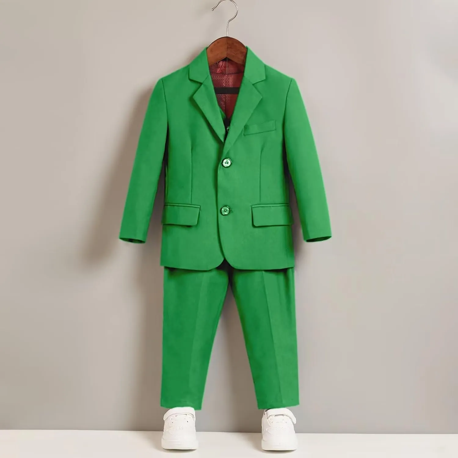 Boys Suit Formal Suits for Boys Slim Fit Tuxedo Suits Set Boy Dress Clothes Toddler Wedding Outfit
