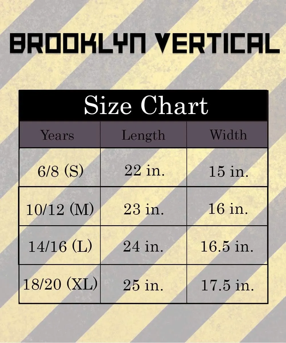 BROOKLYN VERTICAL 5-Pack Video Gamer Short Sleeve Crew Neck Boys T-Shirt with Chest Print | Soft Cotton Sizes 6-30