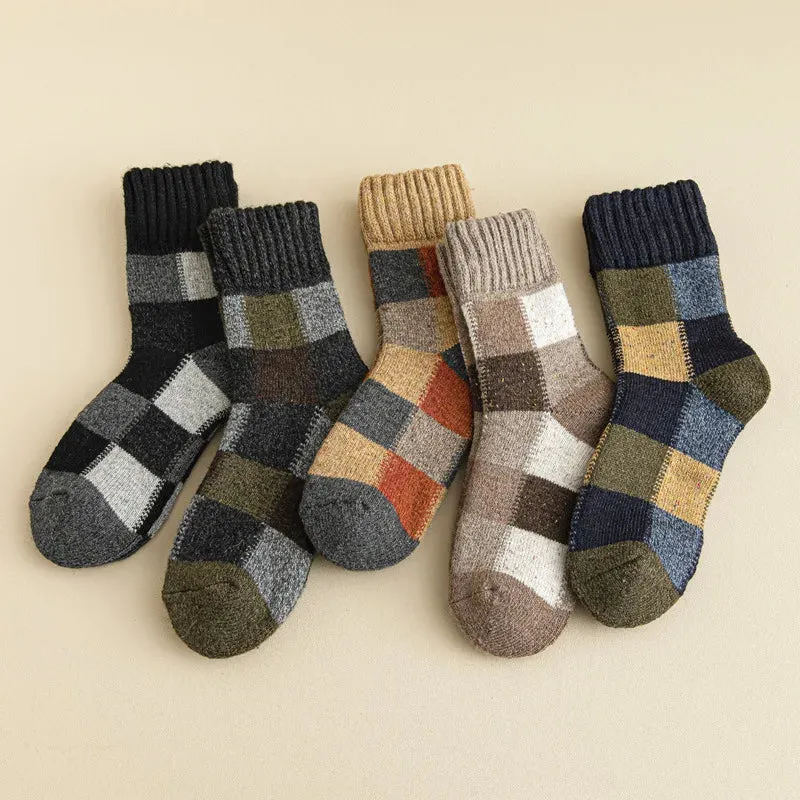 Cedar Ridge Thick Wool Socks  5-Pack