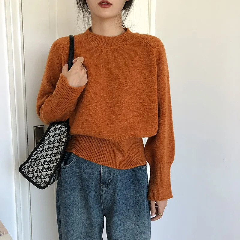 ChicMy-Fall Outfits  Winter Womens Sweaters Fall Women Clothing Knitted Loose Sweater Knitting Wool Oversize Pullover Woman Sweaters Girls Thick