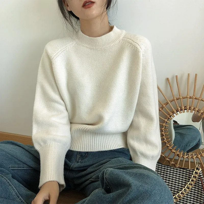 ChicMy-Fall Outfits  Winter Womens Sweaters Fall Women Clothing Knitted Loose Sweater Knitting Wool Oversize Pullover Woman Sweaters Girls Thick