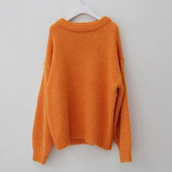 Colors Pink Women Sweater Winter Sweaters Pullover