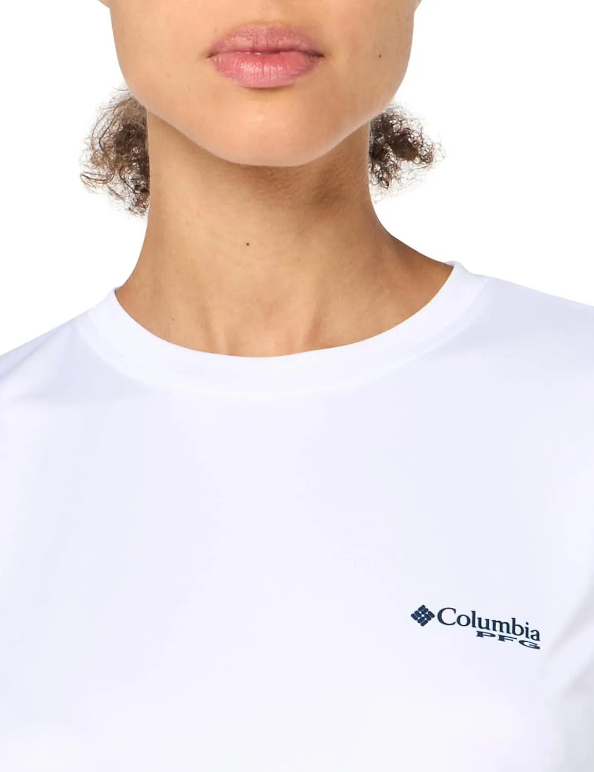 Columbia Women's Tidal Tee PFG Fish Star Long Sleeve