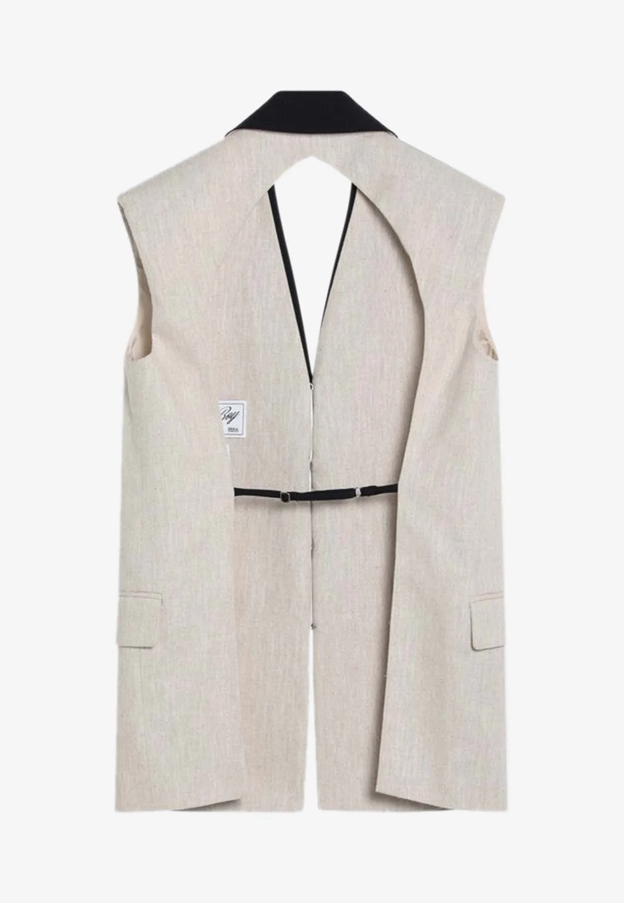 Davide Open-Back Waistcoat