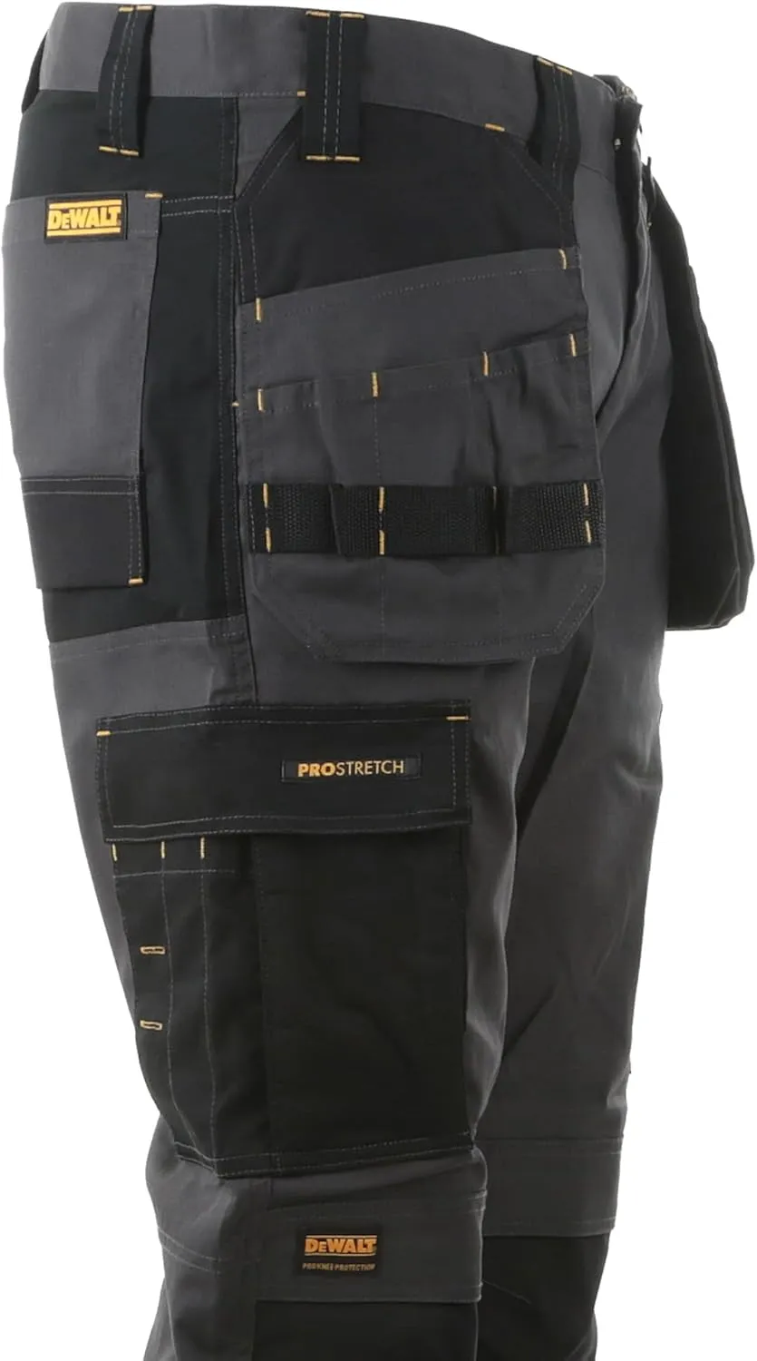 DEWALT Men's Barstow Pro-Stretch, Slim Fit, Holster Pocket, Work Pants
