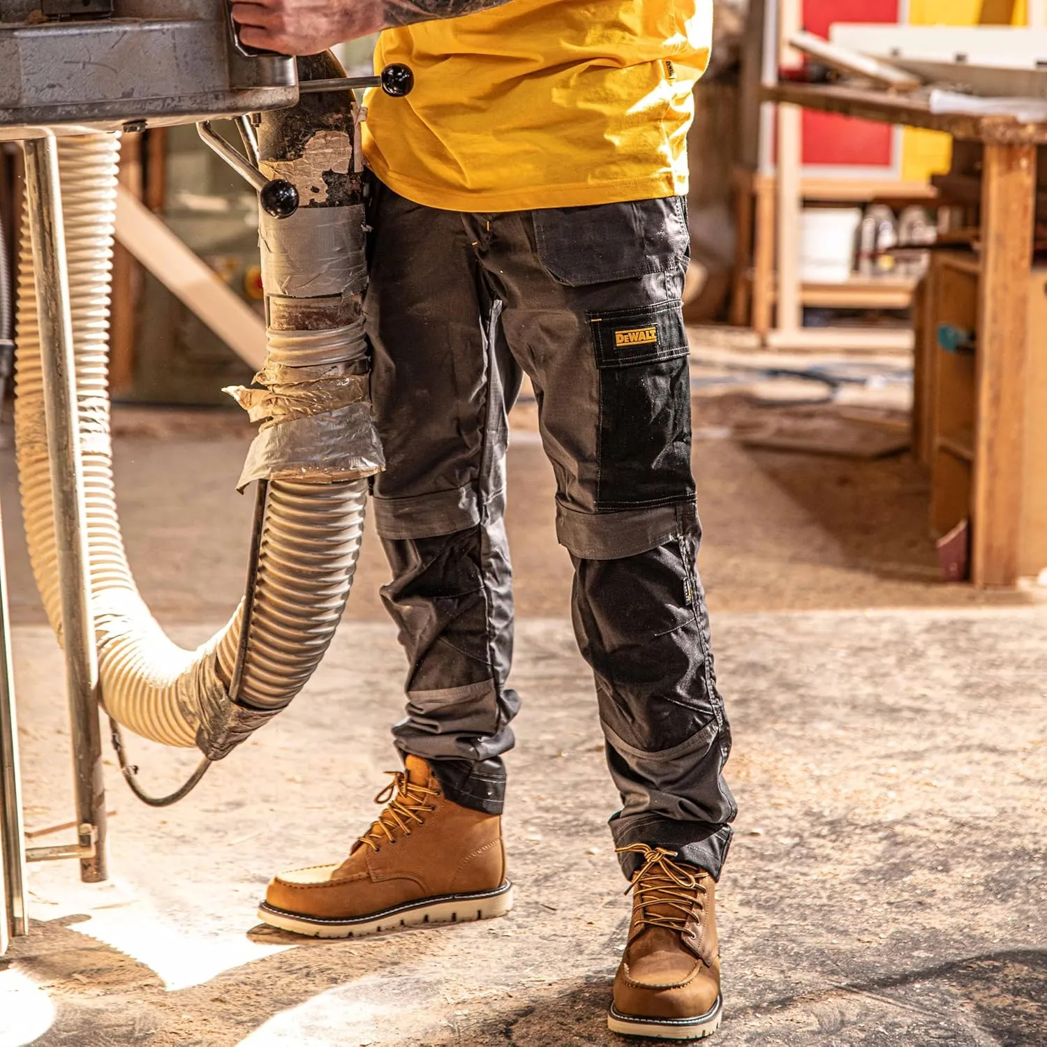 DEWALT Men's Barstow Pro-Stretch, Slim Fit, Holster Pocket, Work Pants