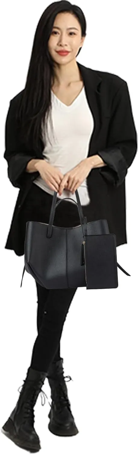 Dumpling Bags for Women, Large Trendy Leather Shoulder Bag Top Handle Purses Hobo Tote Handbag