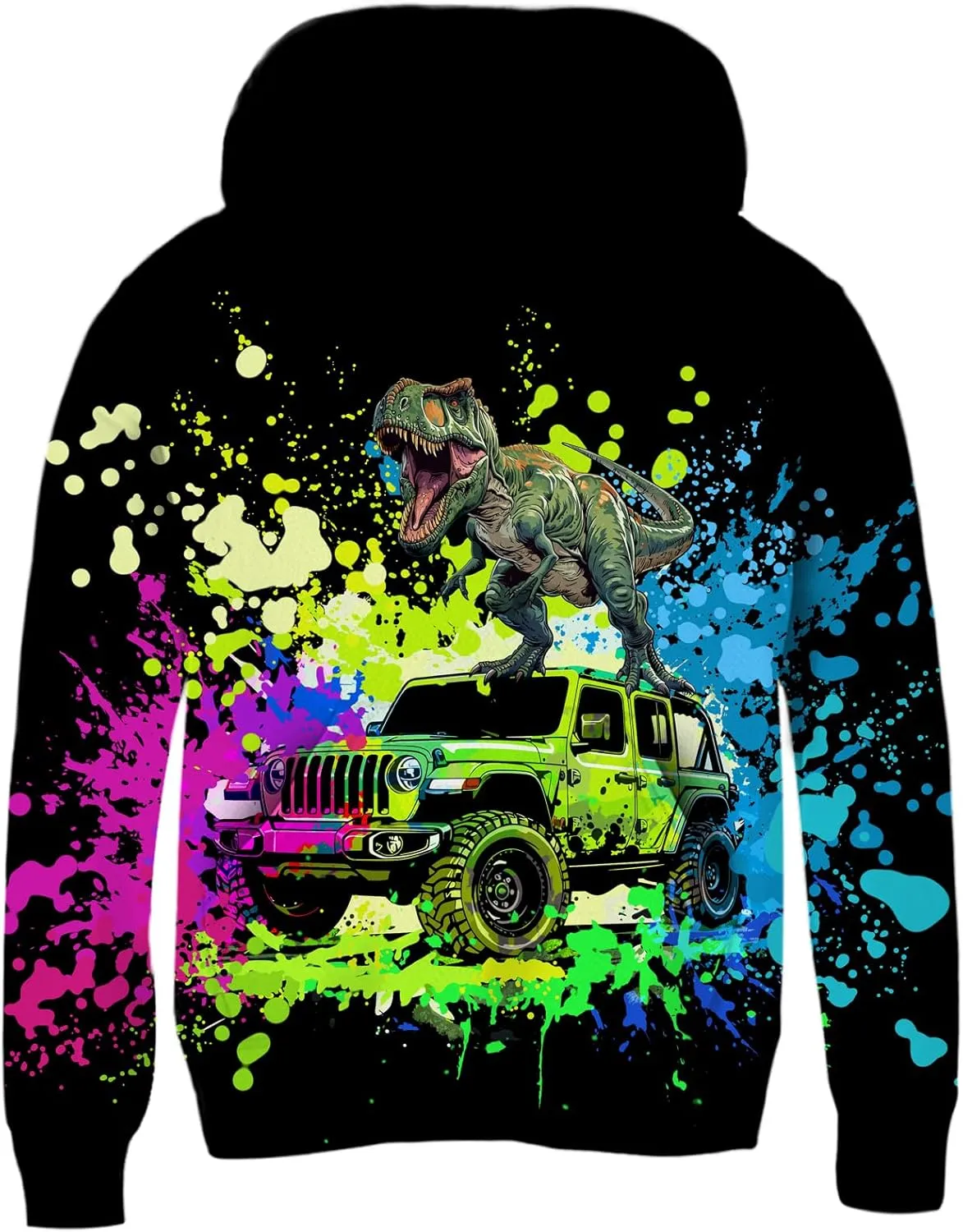 Goodstoworld Boys Girls Warm Fleece 3D Graphic Hoodies Sweatshirt with Pockets Size 5-16 Years