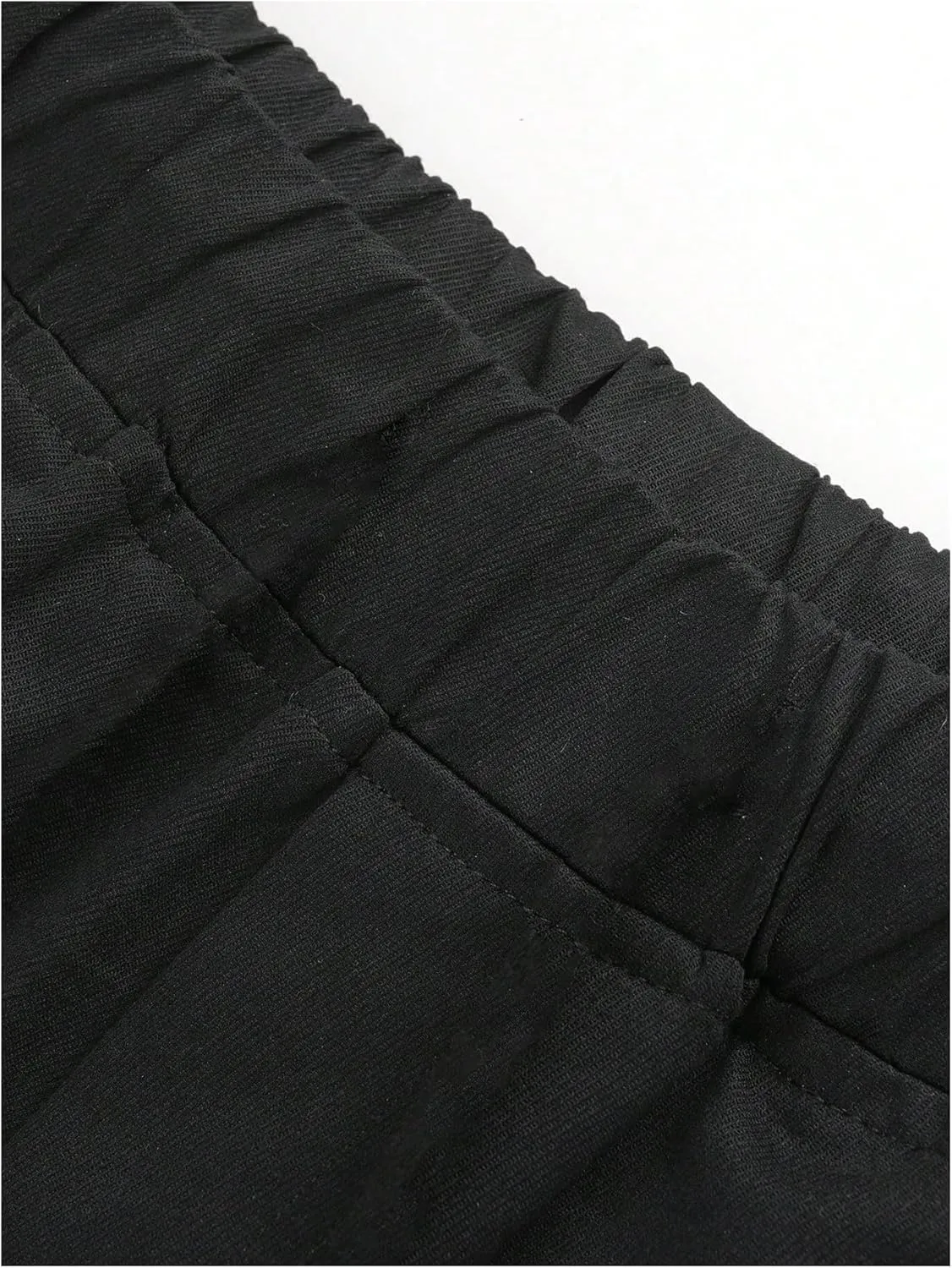GORGLITTER Boy's Baggy Cargo Pants Casual Drawstring Waist Wide Leg Pants Joggers