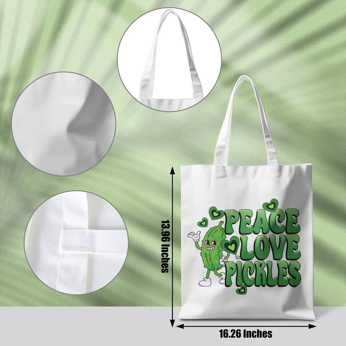 Halloween Stuff Skull Ghost Tote Bag Cat Lover Gifts for Fall Reusable Grocery Bags Wildflower Cute Tote