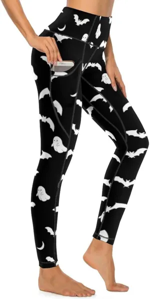 High Waisted Exercise Yoga Pants for Women Running Sports Workout Yoga Leggings with Pockets