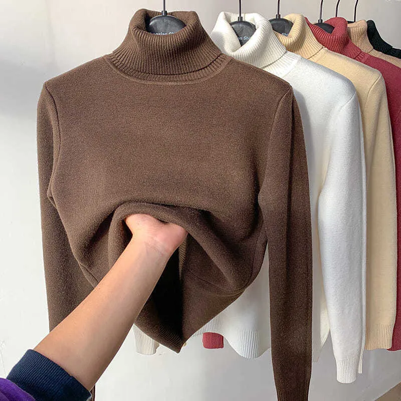 🔥Hot Sale 49% OFF🎁Winter fleece thick knitted bottoming shirt