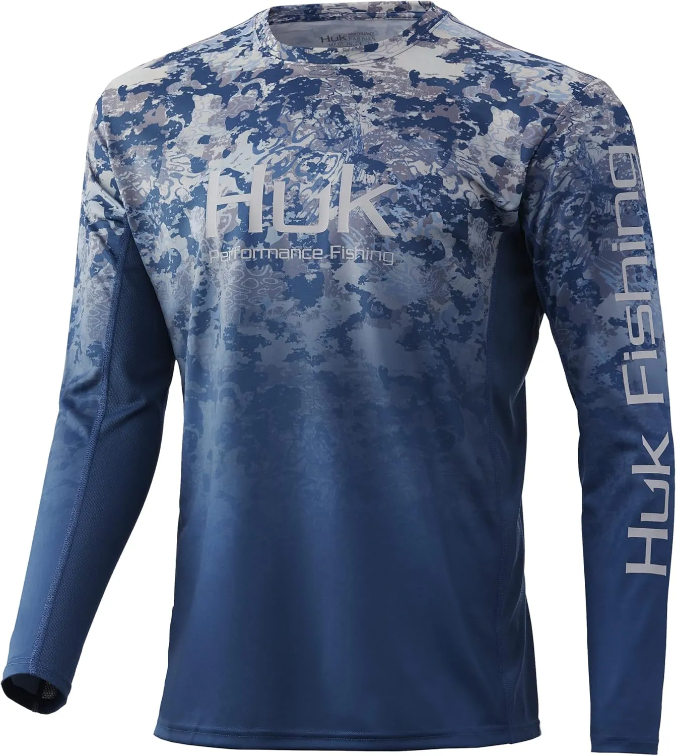 HUK Men's Icon X Camo Long Sleeve Performance Fishing Shirt