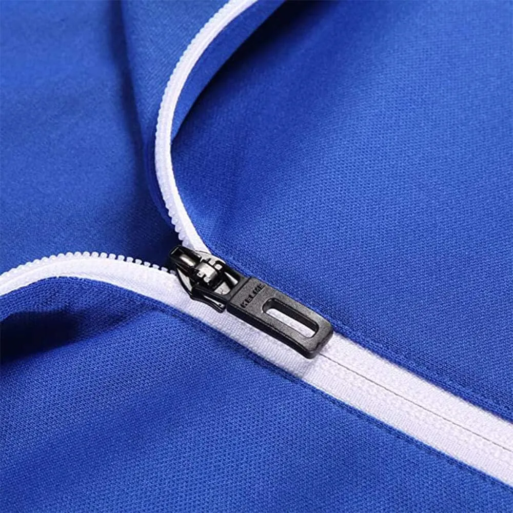 KELME Men's Athletic Tracksuit Long Sleeve Full Zip  Running Sweatsuit Set Unisex 2 Piece Tracksuits Jacket/Jogging pants