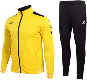 KELME Men's Athletic Tracksuit Long Sleeve Full Zip  Running Sweatsuit Set Unisex 2 Piece Tracksuits Jacket/Jogging pants