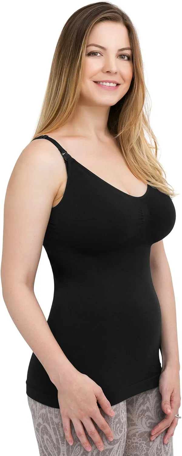 Kindred Bravely Simply Sublime Maternity & Nursing Tank Top Cami with Built-in Bra
