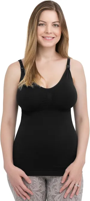 Kindred Bravely Simply Sublime Maternity & Nursing Tank Top Cami with Built-in Bra