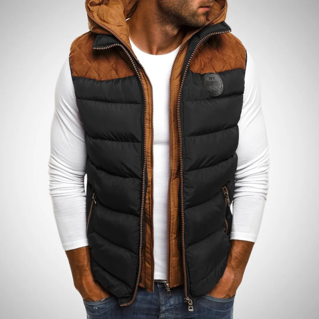 Kyril Men's Hooded Padded Vest