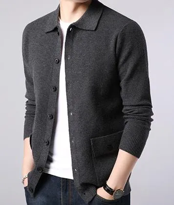 Lewis - Dark Academia Hot Style Men's Long Sleeved Business Casual Jacket