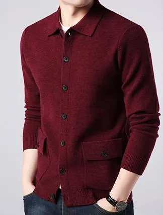 Lewis - Dark Academia Hot Style Men's Long Sleeved Business Casual Jacket