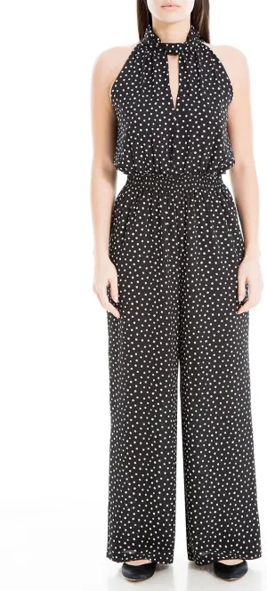 Max Studio womens Sleeveless Smocked Waist JumpsuitJumpsuit