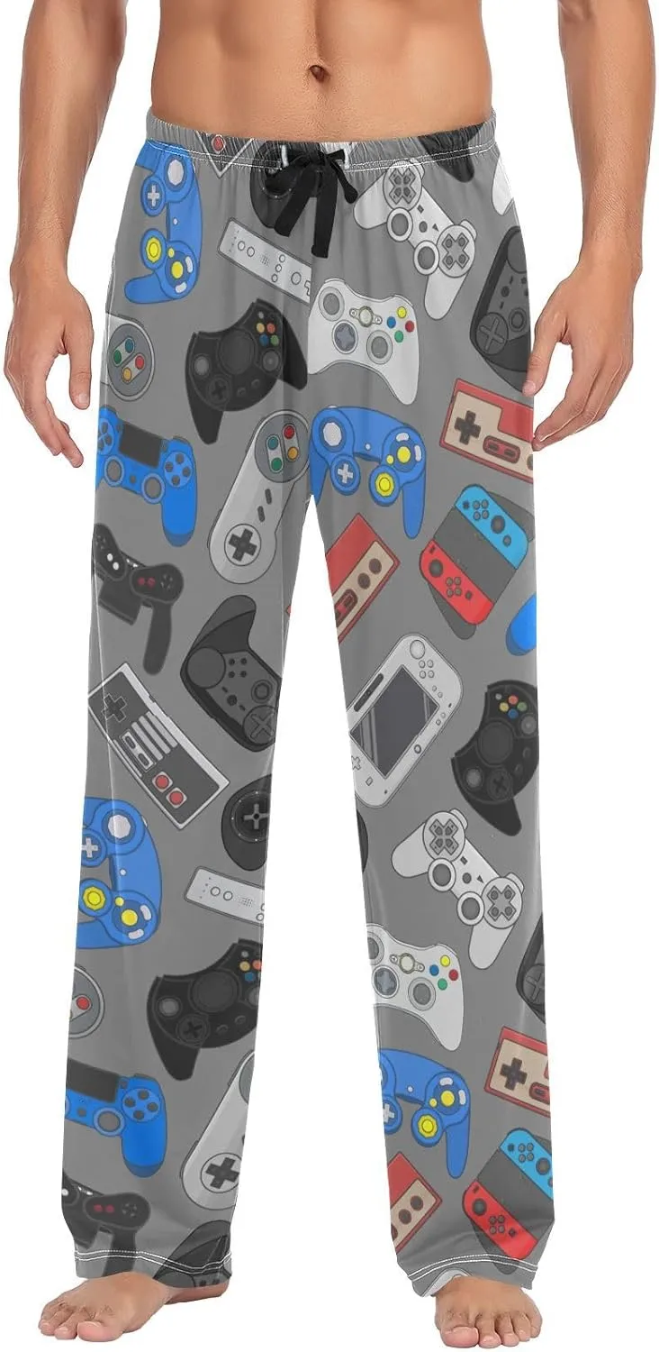 Men Women Pajama Pant Lounge Pajama Bottoms Elastic Waistband Sleepwear PJs Sleep Pants