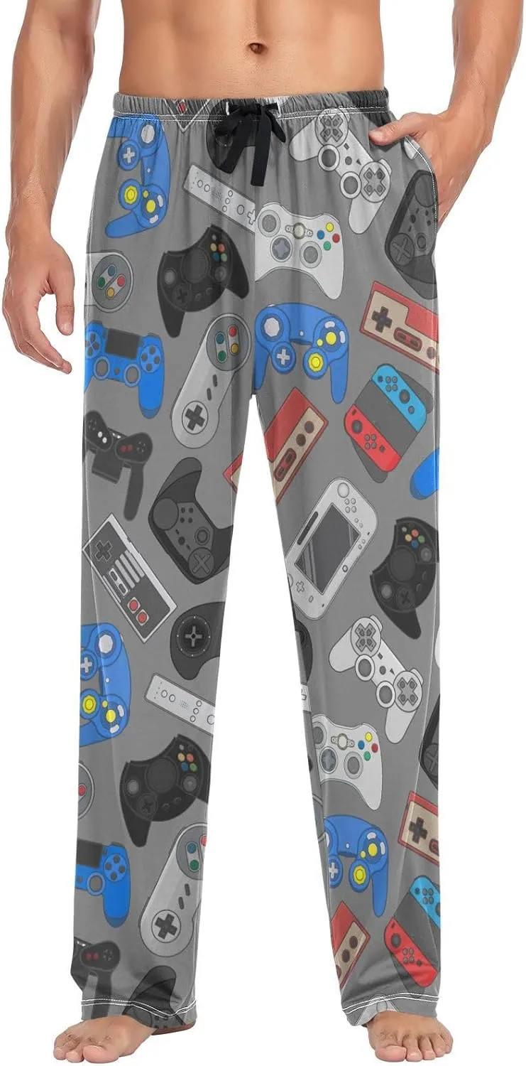Men Women Pajama Pant Lounge Pajama Bottoms Elastic Waistband Sleepwear PJs Sleep Pants