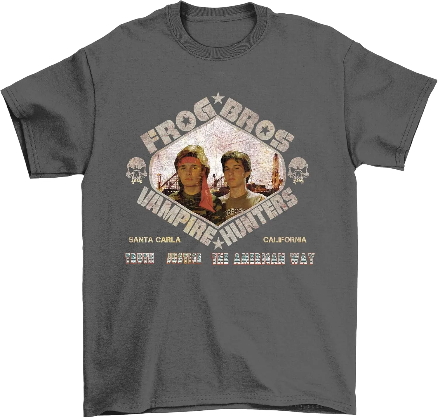 Movie Fan-Art - Frog Brothers Vampire Hunters - Mens or Womens Film Inspired Organic Cotton T-Shirt