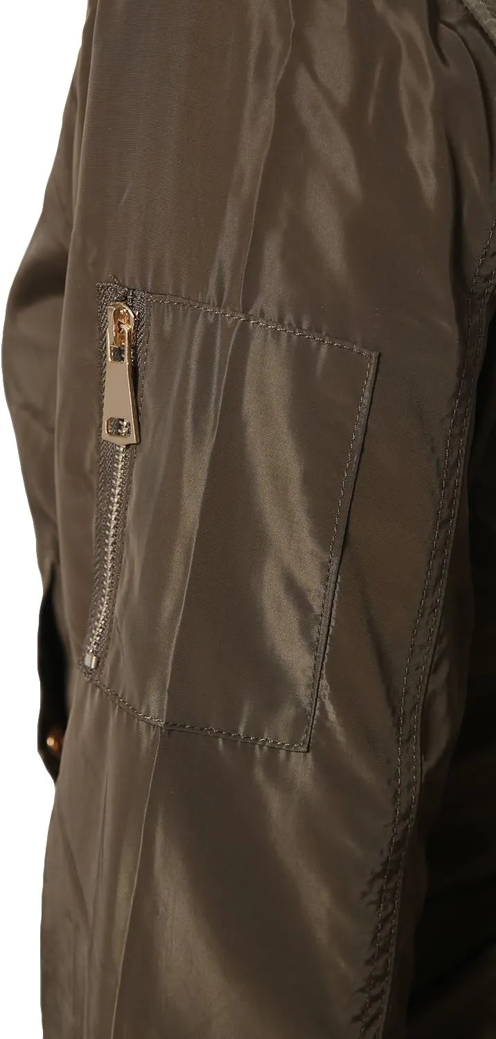 NE PEOPLE Womens Classic Quilted Various Styles Bomber Jacket Coat (S-3XL)