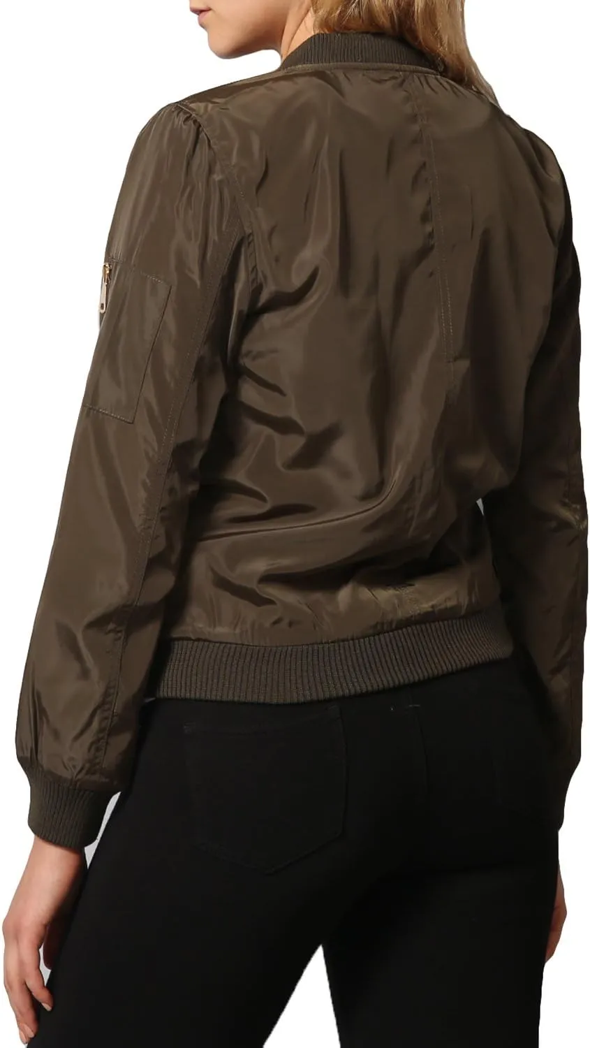 NE PEOPLE Womens Classic Quilted Various Styles Bomber Jacket Coat (S-3XL)