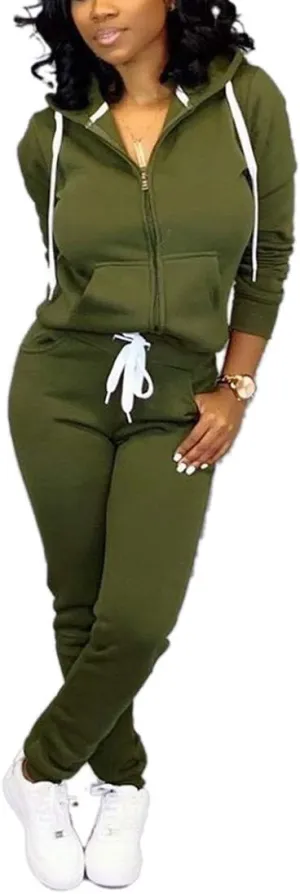 Nimsruc Jogging Suits for Women 2 Piece Casual