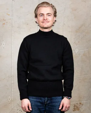 North Sea Clothing Cadet Wool Sweater Black