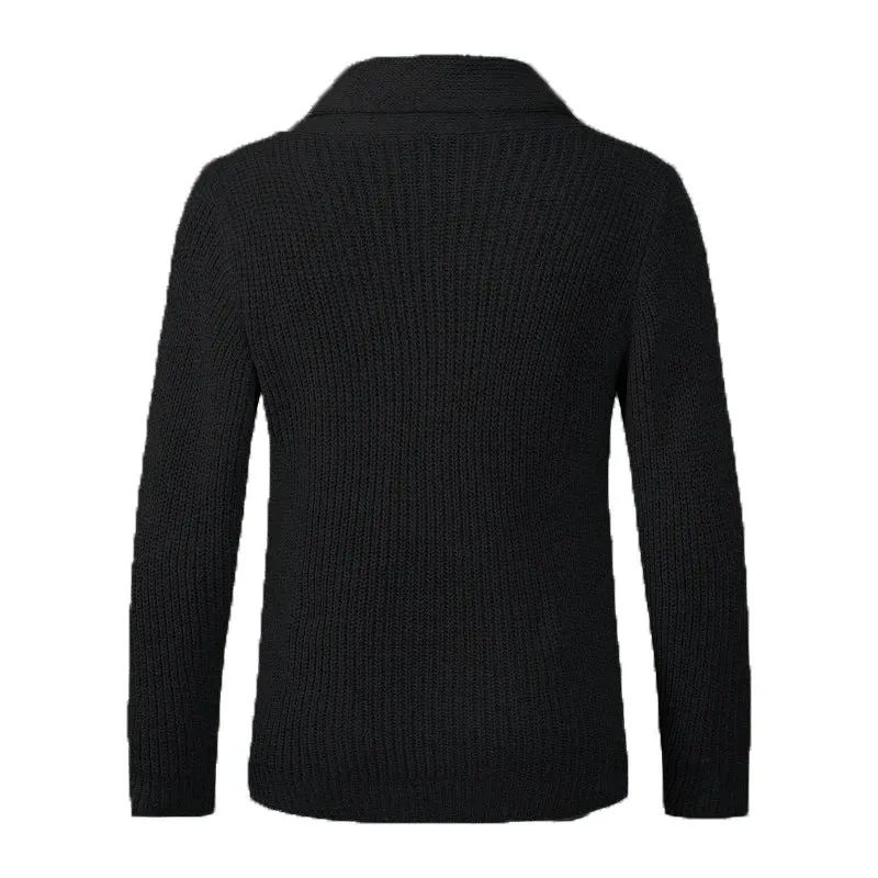 Shawl Collar Men's Cardigan