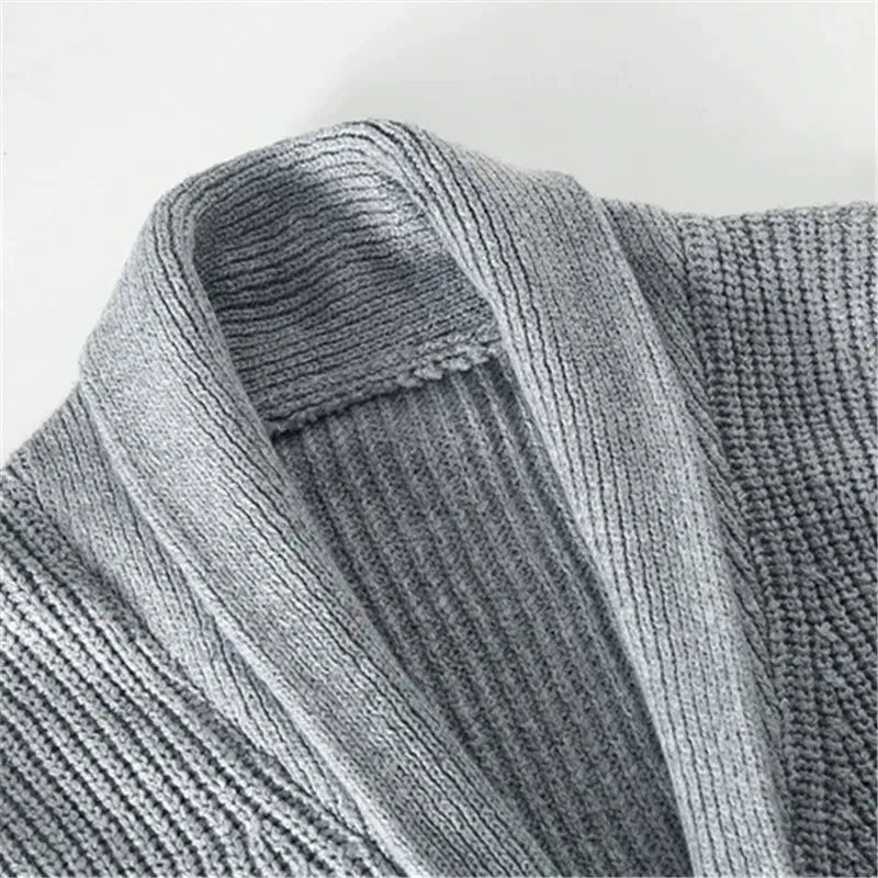 Shawl Collar Men's Cardigan