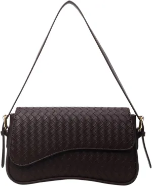 Shoulder Bag for Women VeganLeather Hobo Handbags Clutch Purse Retro Vegan Leather Handbags