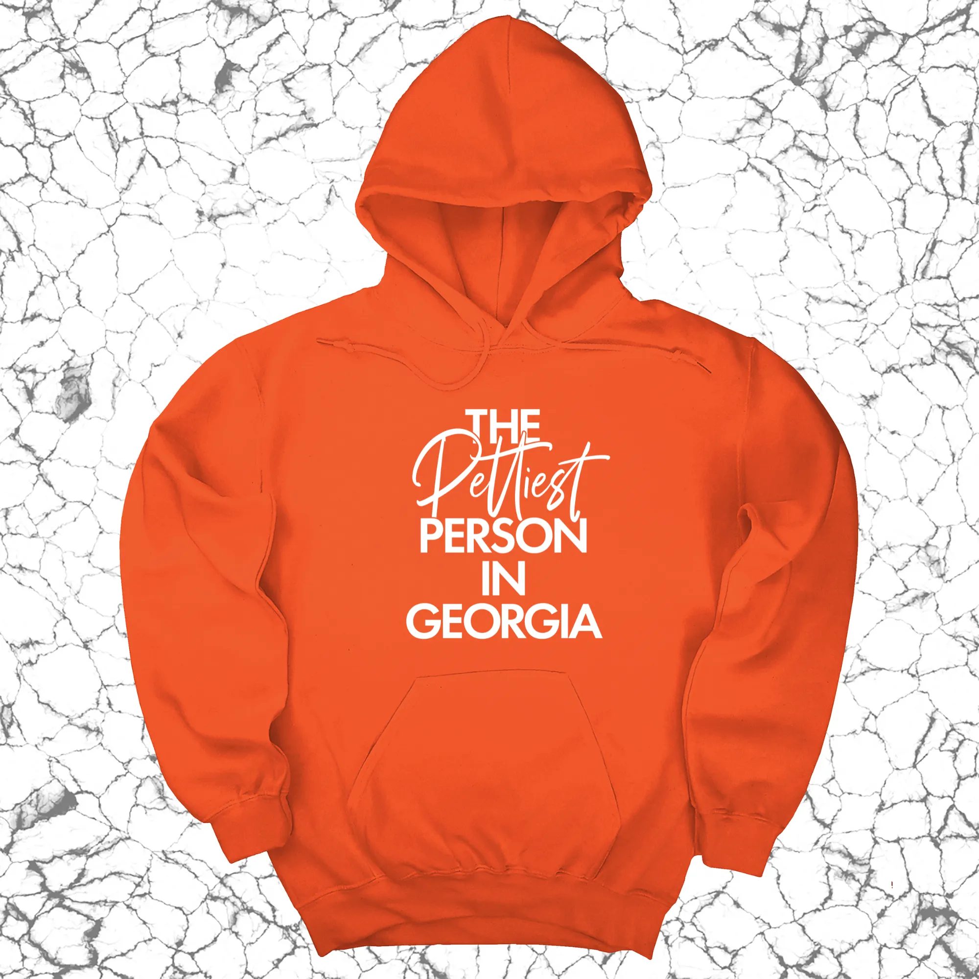 The Pettiest Person in Georgia Unisex Hoodie