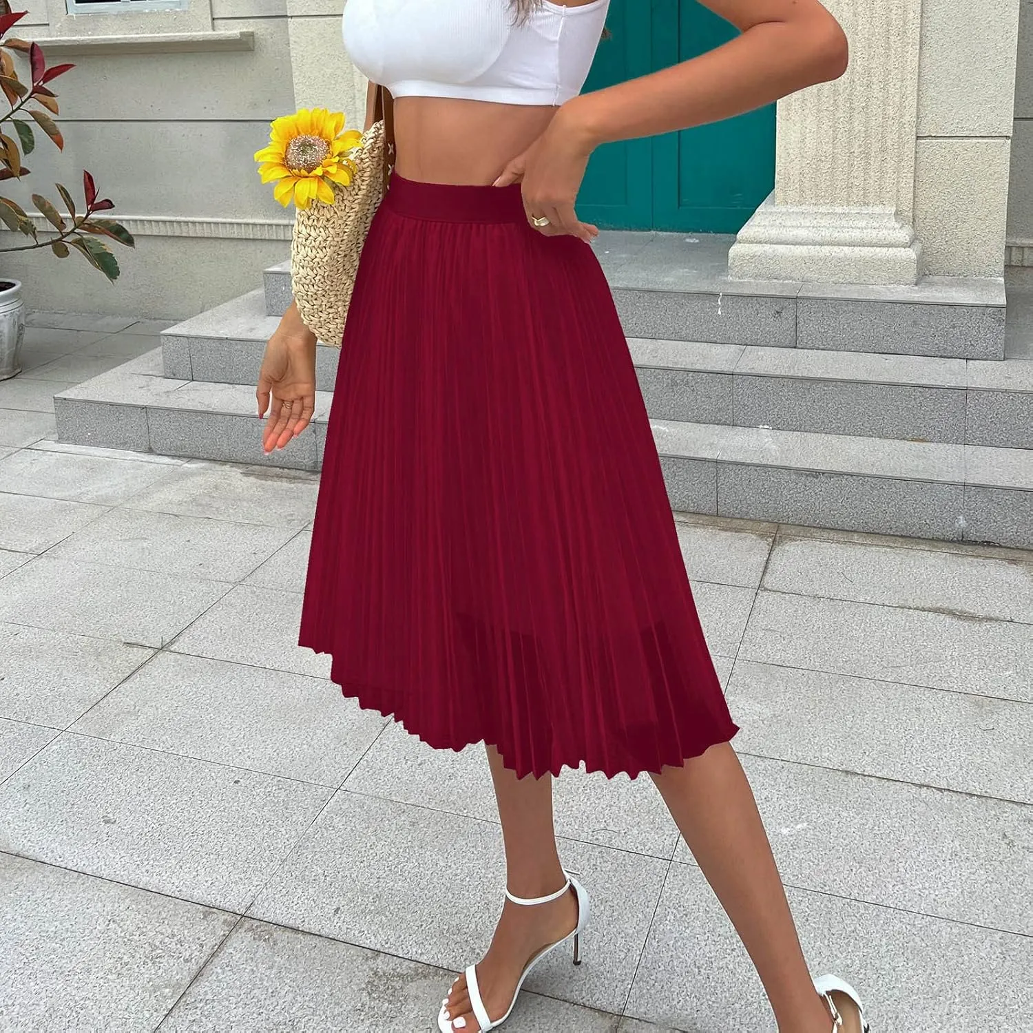 Tulle Skirts for Women Knee Length Long Adult Layered Short Prom Party Midi Skirt Tan Cotton Skirt