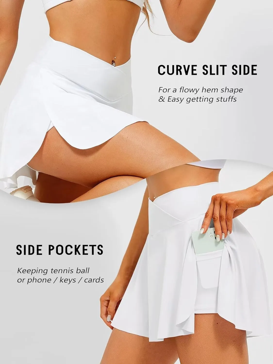 TZLDN Tennis Outfits Women Mini Skirt Sets 2 Piece Skorts High Waisted Golf Athletic Polo Tank Crop Tops Workout Clothes