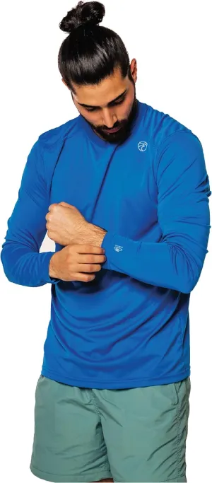 Vapor Apparel Men's Repreve UPF 50  UV Sun Protection Long Sleeve Performance T-Shirt for Outdoor Lifestyle & Sports
