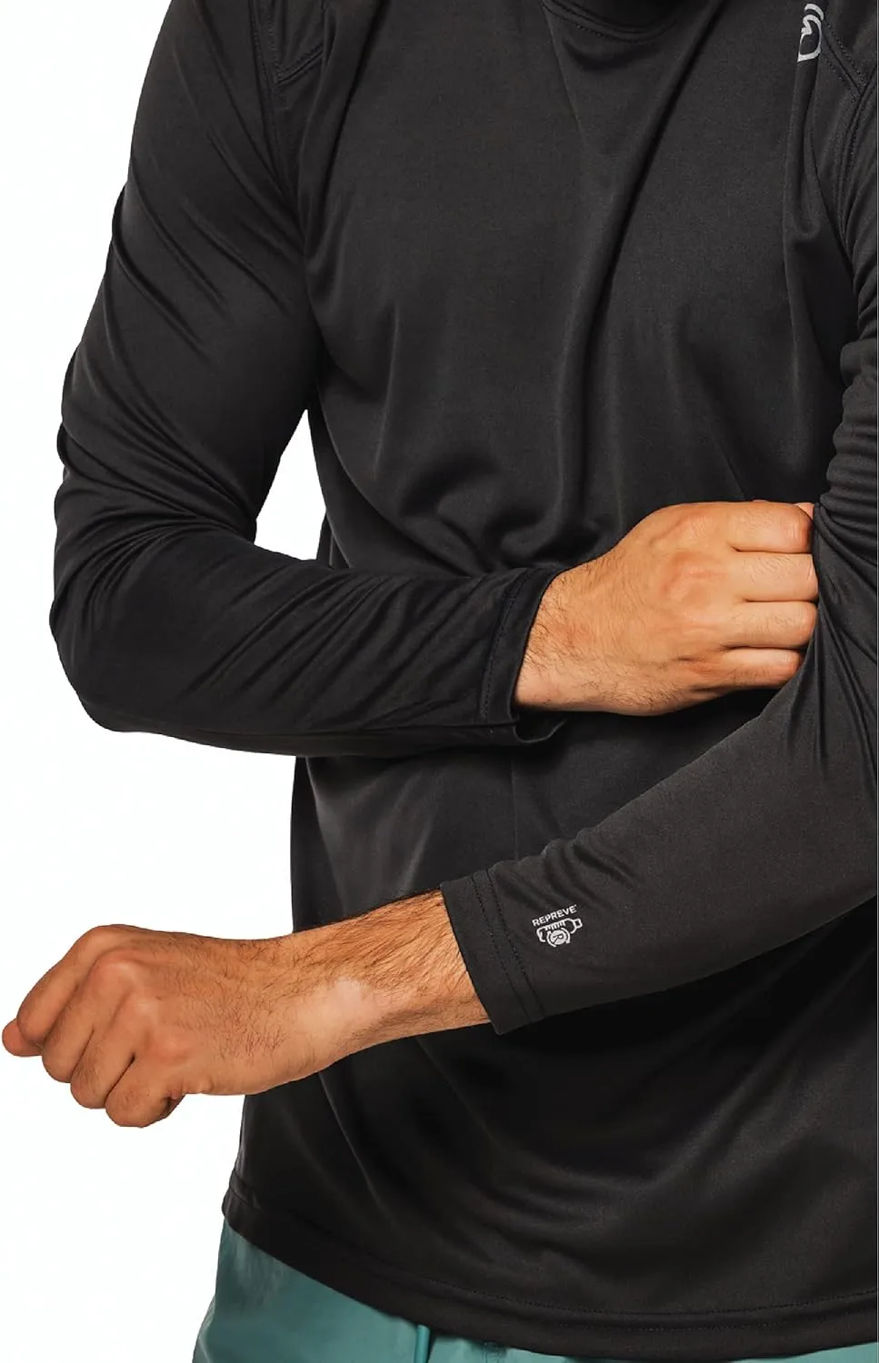 Vapor Apparel Men's Repreve UPF 50  UV Sun Protection Long Sleeve Performance T-Shirt for Outdoor Lifestyle & Sports