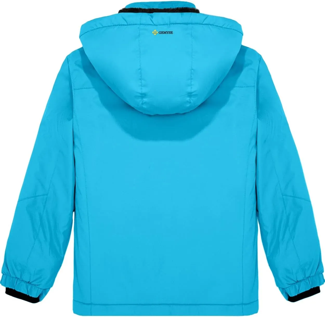 Veste de Ski Femme Manteau d'hiver Polaire Coupe-Vent avec Capuche - Fitnessterapy