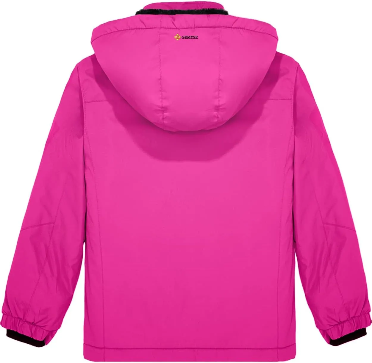 Veste de Ski Femme Manteau d'hiver Polaire Coupe-Vent avec Capuche - Fitnessterapy