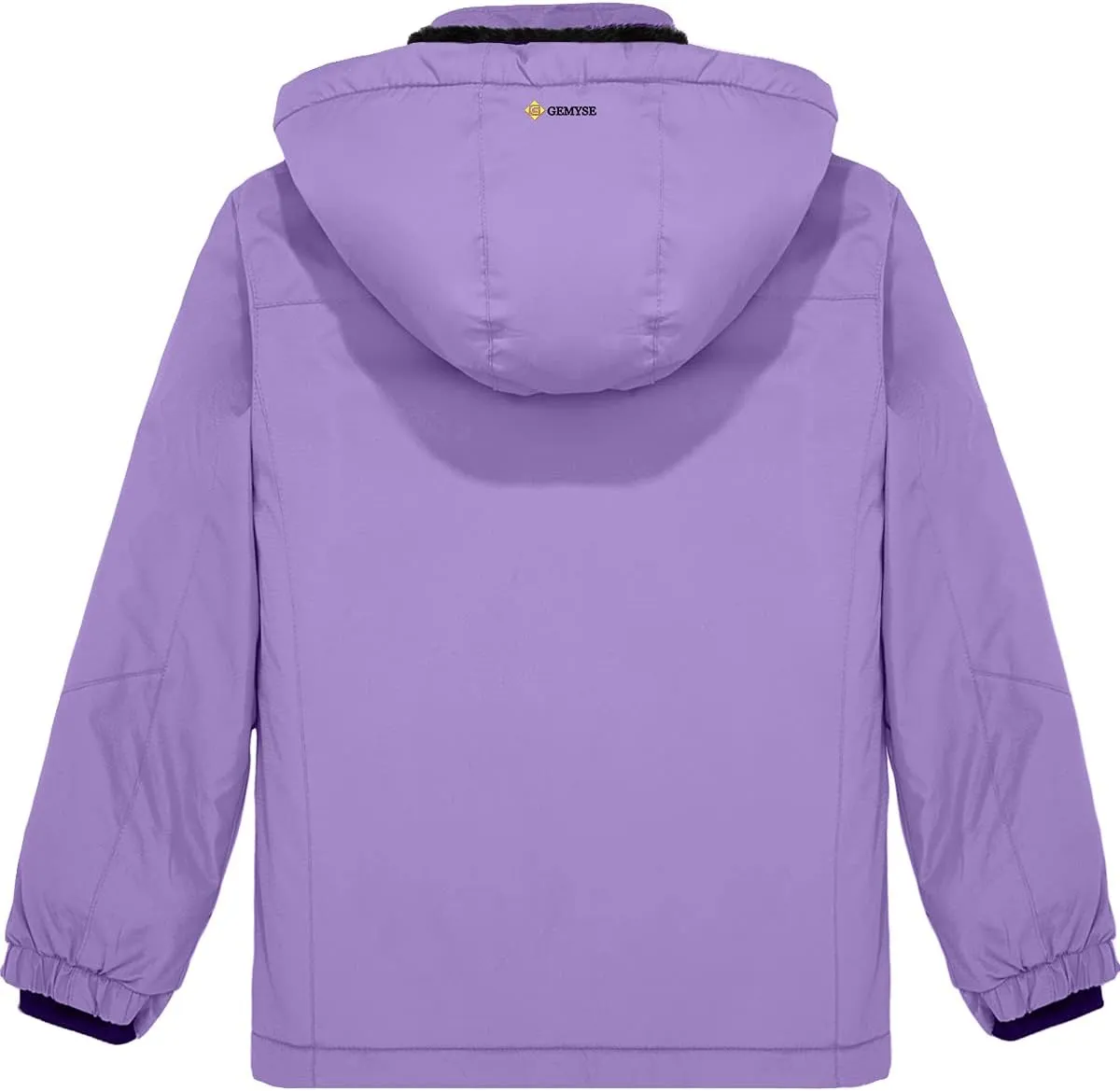 Veste de Ski Femme Manteau d'hiver Polaire Coupe-Vent avec Capuche - Fitnessterapy